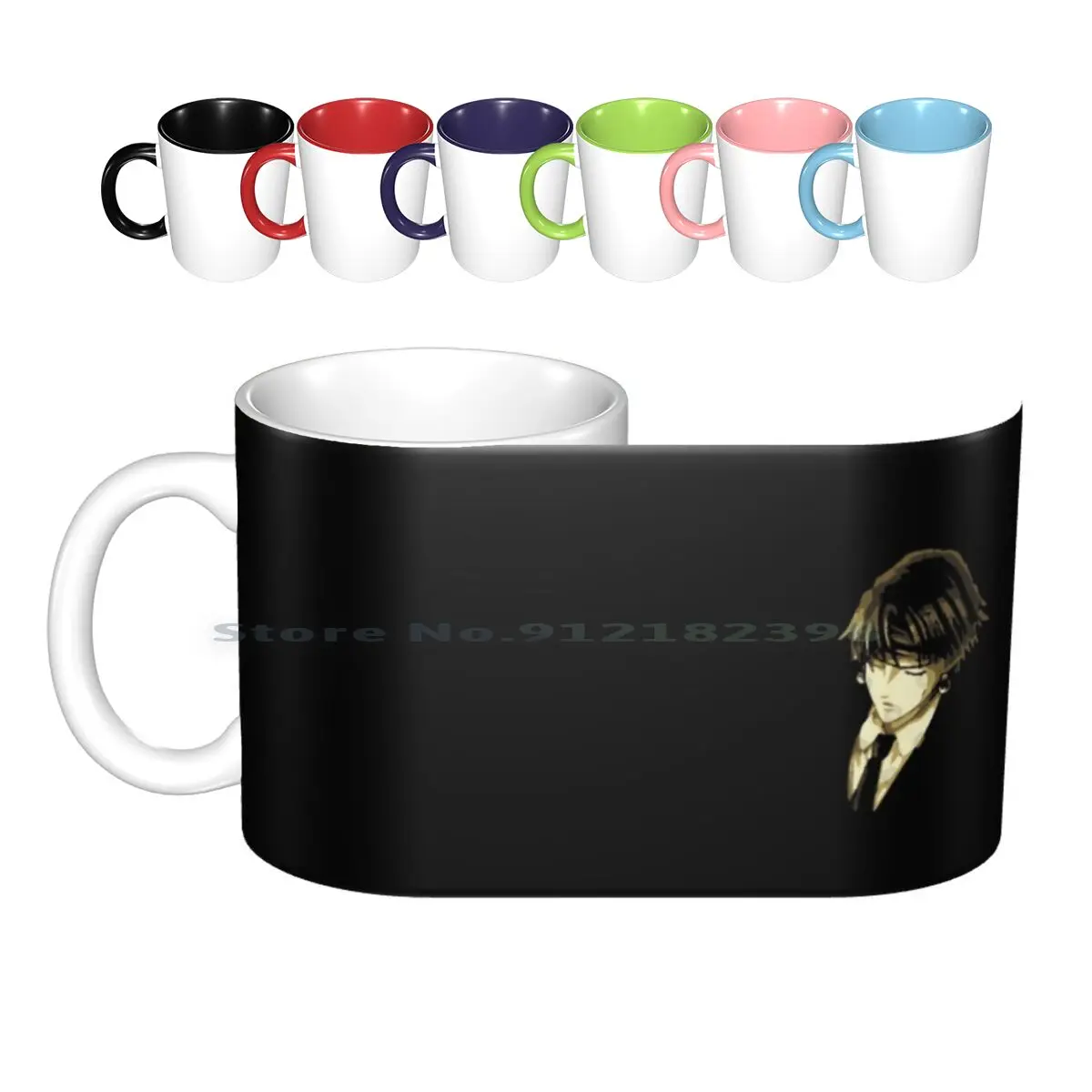 Lucifer Vs Zoldyck Ceramic Mugs Coffee Cups Milk Tea Mug Lucifer Animation Anime Chrollo Hunter X Hunter Hxh Manga Zoldyck