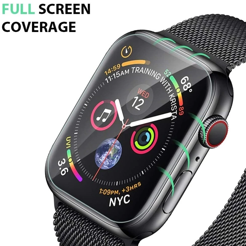 1/3/5/10PCS Screen Protector Protective Film for Apple Watch 6 SE 5 4 7 40MM 44MM Not Tempered Glass for iWatch 3 2 1 38MM 41MM