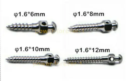 Mini Implant Dental Orthodontic Micro Implants Mini Screw Self-Taping Spring Anchor Wrench Screwdrivers