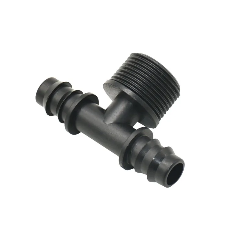 Male 3/4 to 16mm 20mm hose water splitter tee connector 1/2 3/4 2-way Garden hose tee fittings 3 pcs