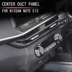 for Nissan Note E13 Aura FE13 e-POWER Center Duct Panel NOTE Second Stage Panel Custom Parts Dressup Accessory Car