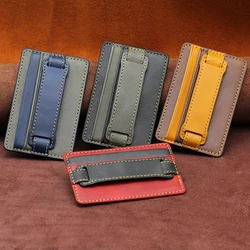 Card Holder for Back of Phone, PU Credit Card Phone Holder dhesive Phone Wallet Stick on Credit Card Holder Pocket Pouches
