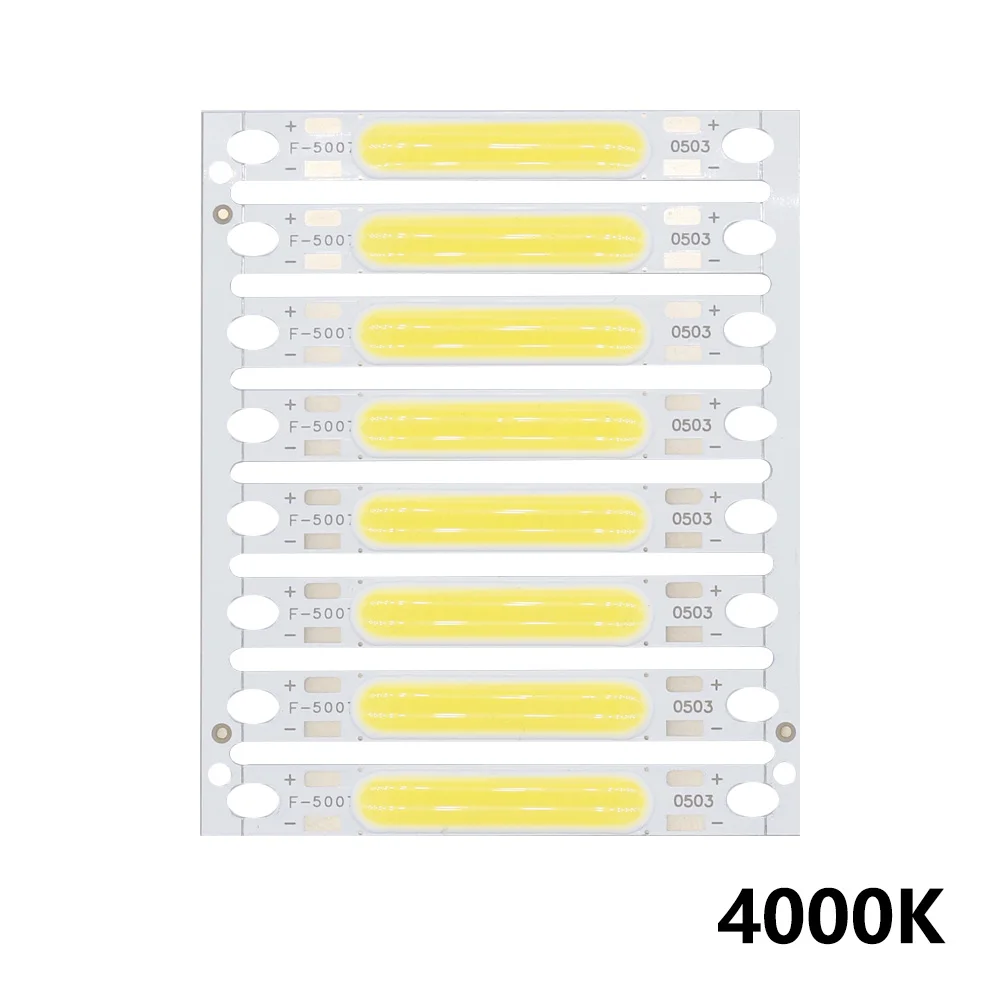 Imagem -03 - Espiga Conduziu a Microplaqueta Clara para Lâmpadas da Parede 1w 3w 5w 3v 9v 12v 15v 17v Pcs Diy a