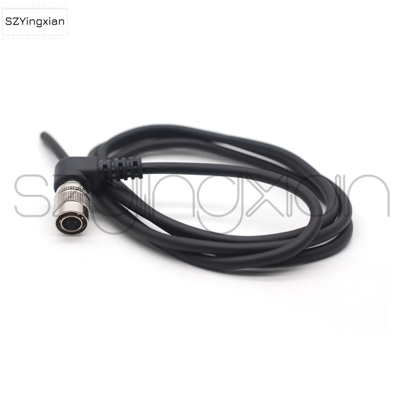 Hirose 4-Pin HR10A-7P-4P Power Cord Right Angle Plug