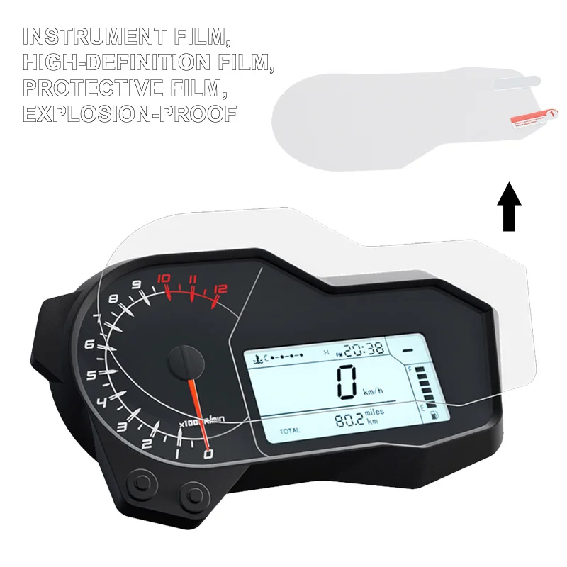 For Benelli TRK502 TRK 502X TRK 502 X Speedometer Speedo Screen Cluster Scratch Protection Film Instrument Dashboard Shield