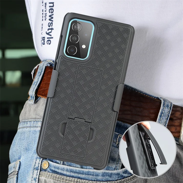 Running Sport Holster Back Case for Samsung A52 5G Swivel Belt Clip Cover for Samsung Galaxy A52 5G Armband Wrist Holder