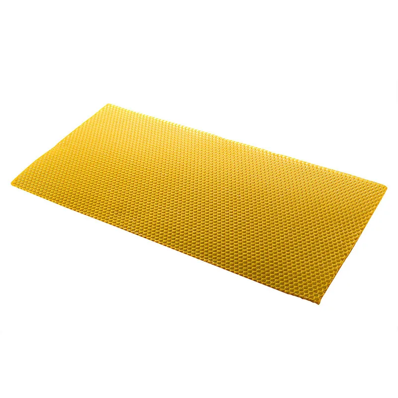 10Pcs Beeswax Sheets Candle Making Craft DIY Kits Honey Candles Maker Full Bees Wax Honeycom Beekeeping Foundation Sheets