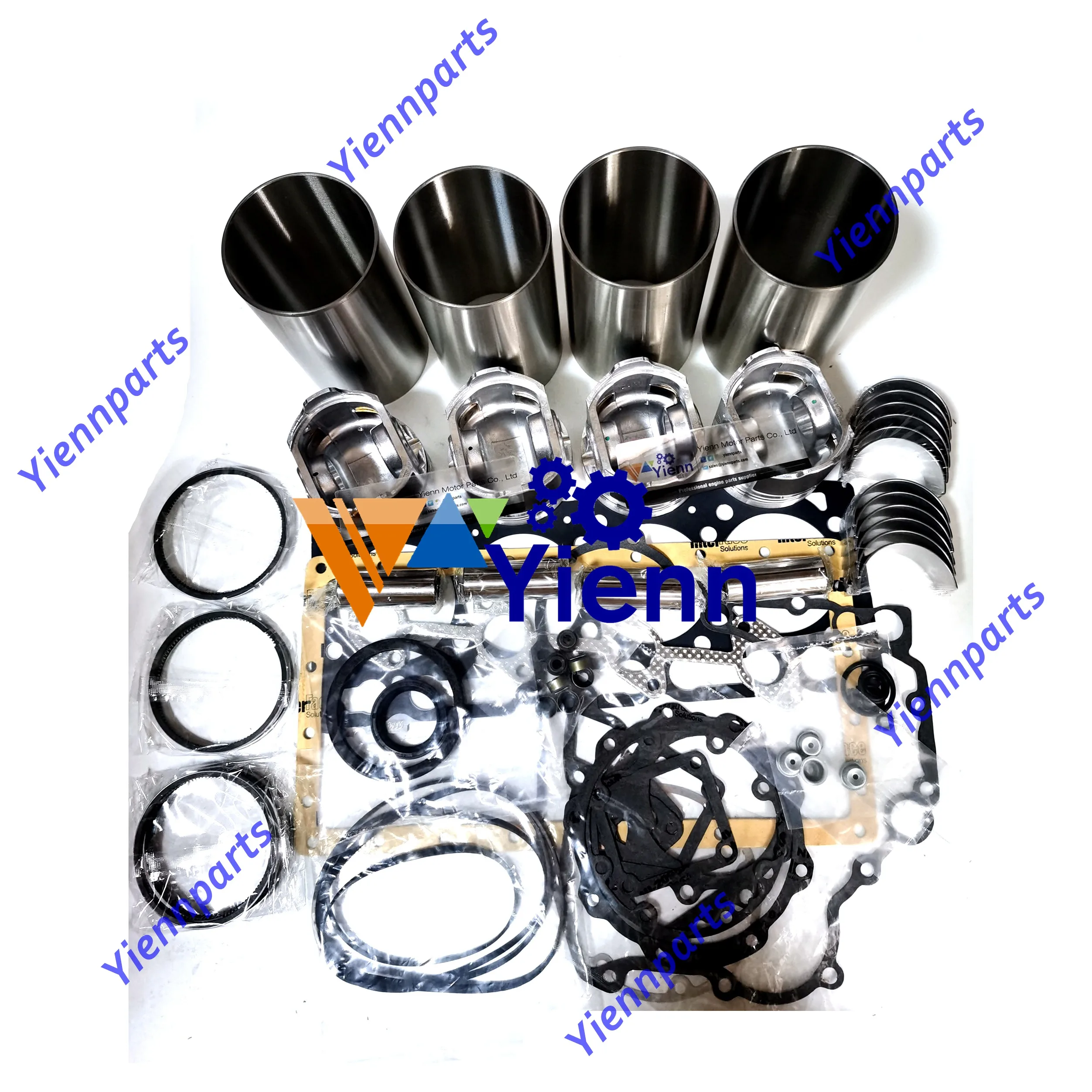 

For Caterpillar cat C3.6 Overhaul Rebuild Kit Full Gasket set Cylinder Liner Piston ring Bearing set Tractor Engine Spare Parts