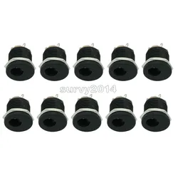 20 pcs DC Power Outlet DC-022 Diameter 5.5mm Inner Pin 2.1mm 5.5x2.1mm