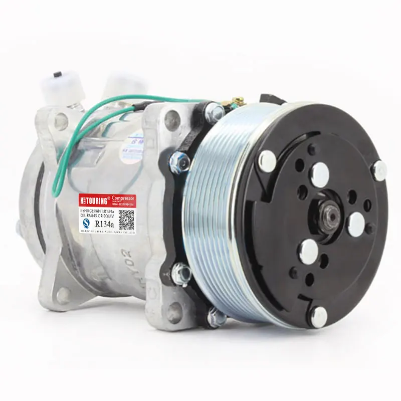 SD508 508 ساندر sd5h14 ضاغط 4509 6629 6669 U4509 U6629 U4514 SD-508 7 الأخدود حزام اعوج بكرة 5H14 #2