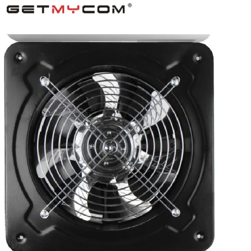 Getmycom Extractor Metal Exhaust Commercial Air Blower Axial Fan Industrial Ventilation Kitchen Toilet Fans 4