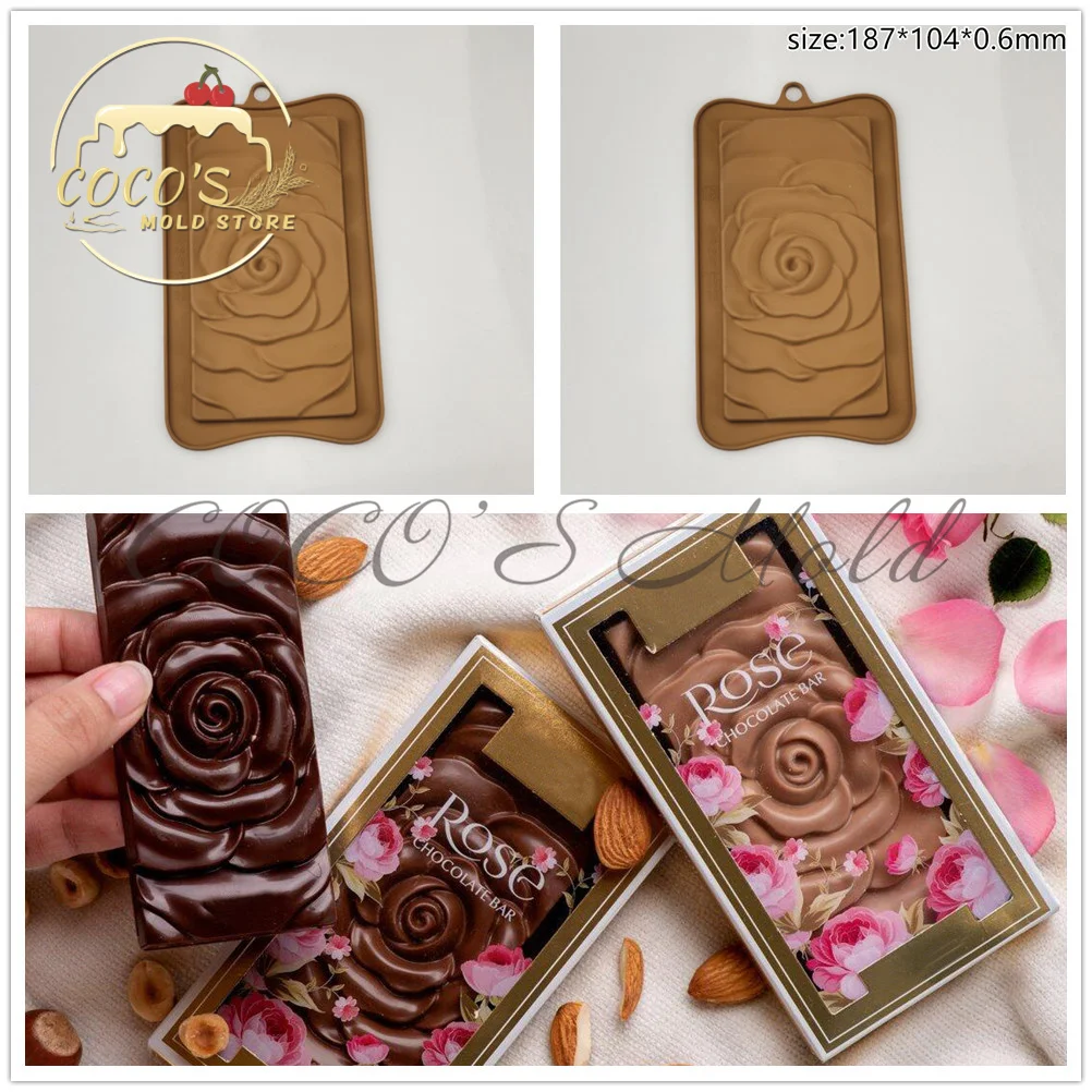 

New Arrival Flower Peony Silicone Chocolate Mold DIY Handmade Mousse Cake Mold Fondant Cake Decorating Tools Kitchen Bakeware