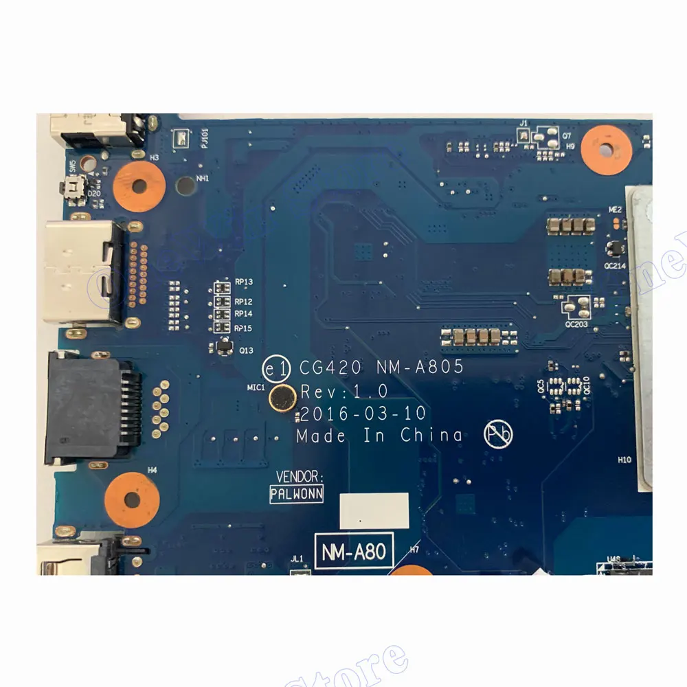 FRU 5B20L77415 5B20L45733 untuk IdeaPad 110-14IBR Lenovo Terintegrasi Motherboard Laptop Asli CG420 NM-A805 NM-A80 CPU N3060U 2G