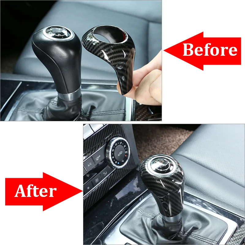 ABS Gear Shift Handle Cover For Mercedes Benz A C E G GLK CLS Class W169 W203 W204 W211 W212 W463 X204 W219 W218  Accessories