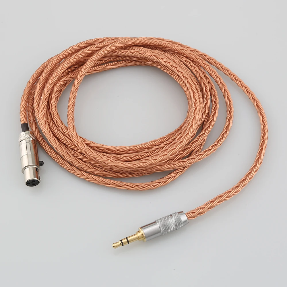 2.5mm 4.4mm XLR 16 rdzeń 99% 7N OCC kabel do słuchawek dla AKG Q701 K702 K271 K272 K240 K141 K712 K181 K267 K712 słuchawki