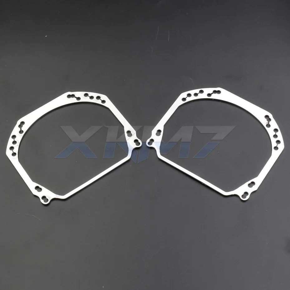 Mounting Frame For Hella 2 To Hella 3R G5/ Q5/E46 AL Headlight Lenses Bixenon Projector Transition Bracket Adapter Retrofit
