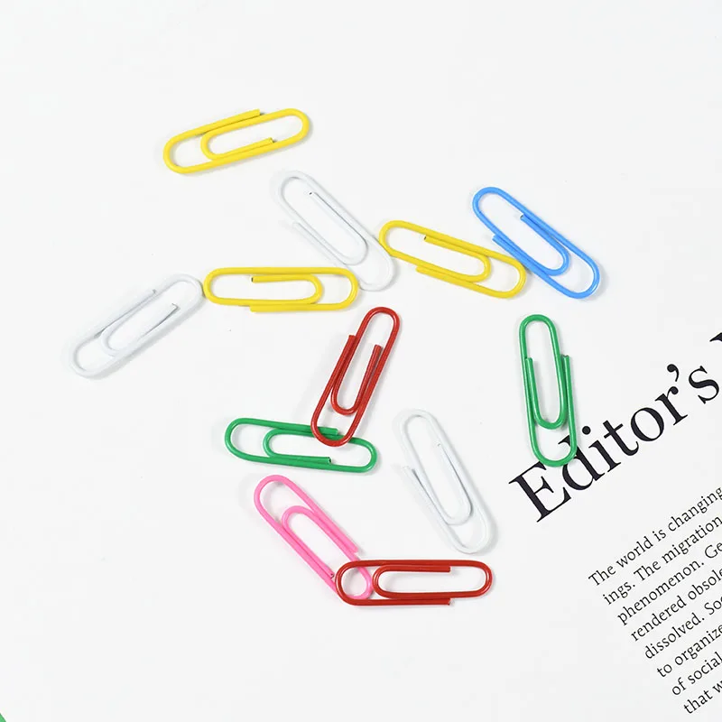 0030 Colorful Creative Cute Paper clip Financial Documents Categorized Include  clips paperclips