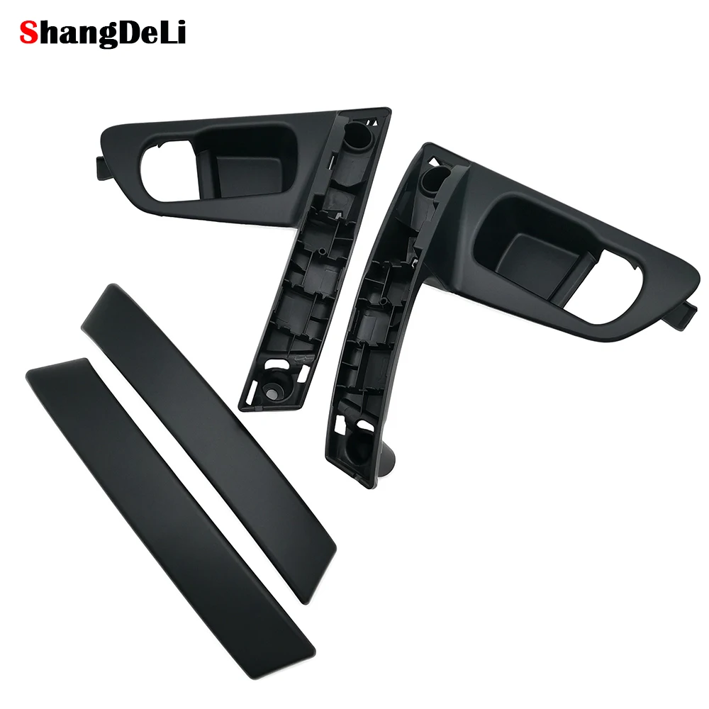

Car Interior Door Handle Interior Parts Black Color For Nissan Qashqai j10 2007 2008 2009 2010 2011 12 13 14 2015 Accessories