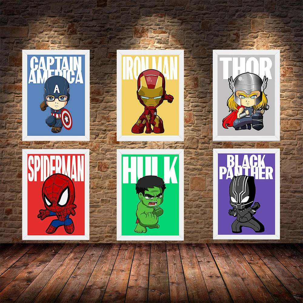 Картина на холсте из мультфильма «супергельден»