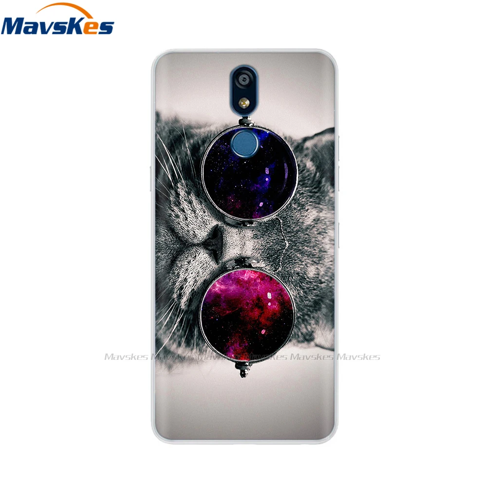 Silicone Case For LG K40 Cover Soft TPU Cute Cartoon Case for LG K40 K 40 Back Covers Shell Bags for Fundas LG K40 Protective