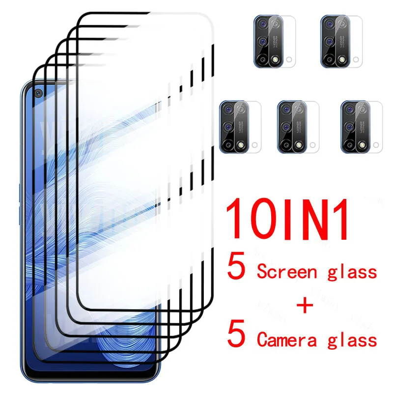 

realmi 7 5g glass camera lens protective glass for realmy realm relme realme 8 7 6 pro 7i 6i screen protector film guard cover