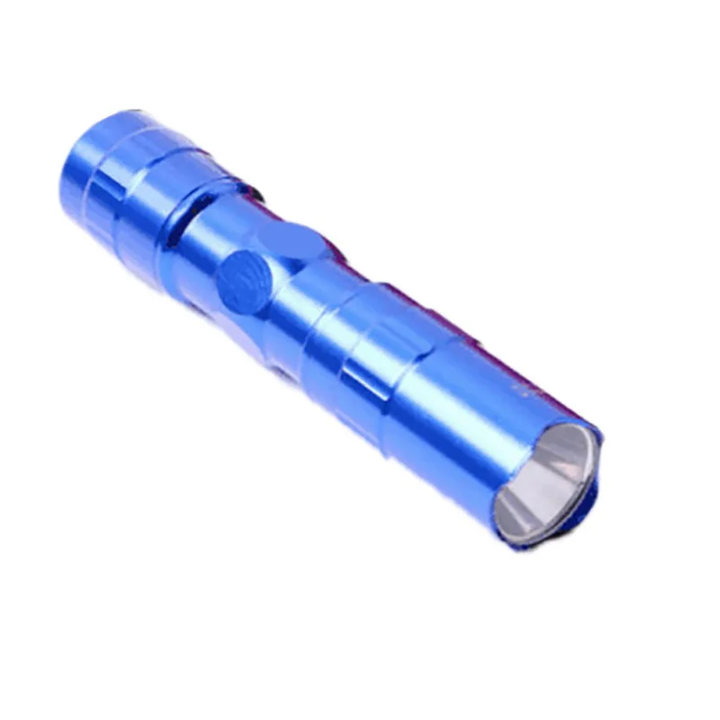 1W Flashlights Aluminium Alloy Waterproof Battery Operated Portable Outdoor LED Lighting Tool Outdoor Bright Flashlight