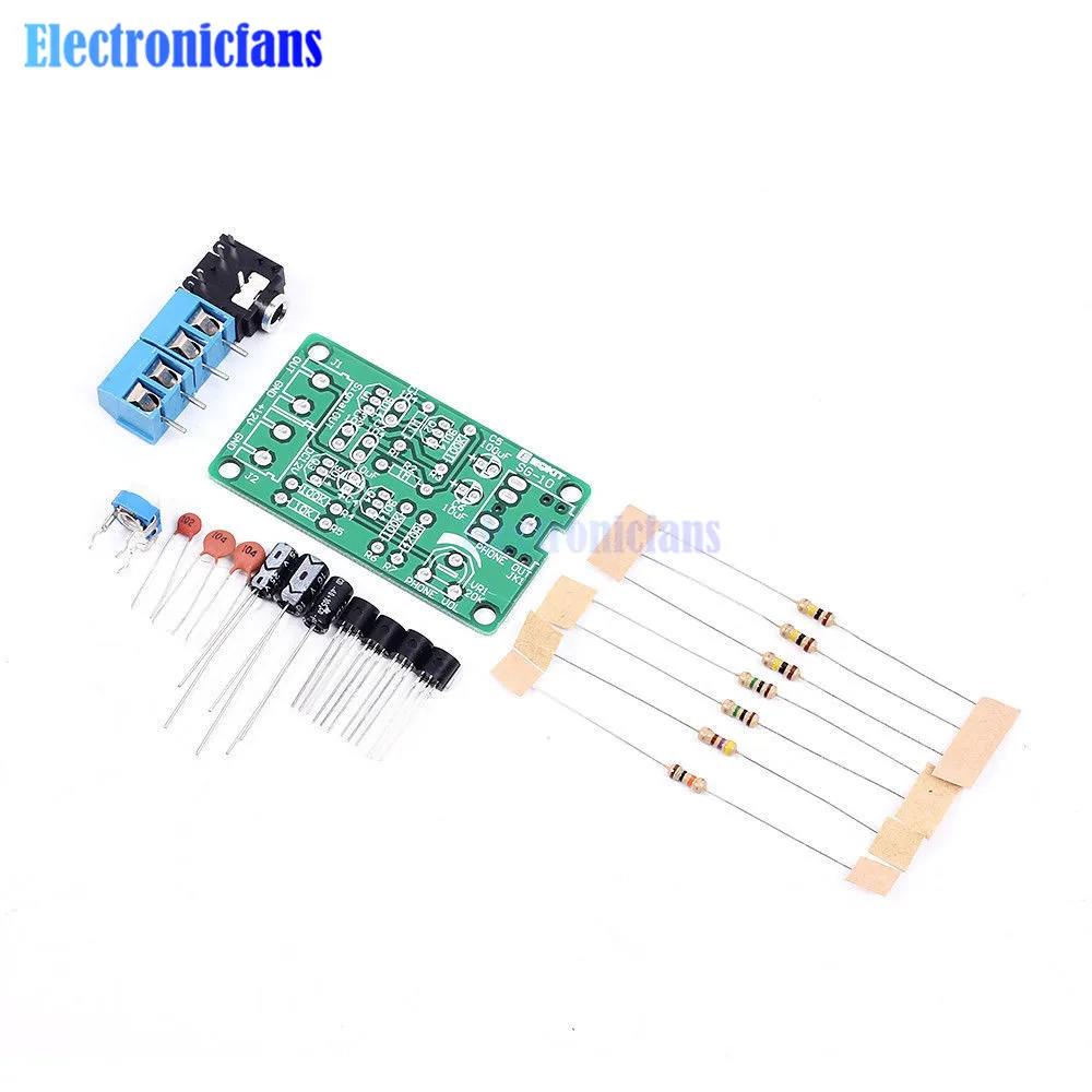 White Noise Signal Generator DIY Kit Electronic Kit 2-Channel Output for Burn-in Test Therapy on Insomnia Noise Generator