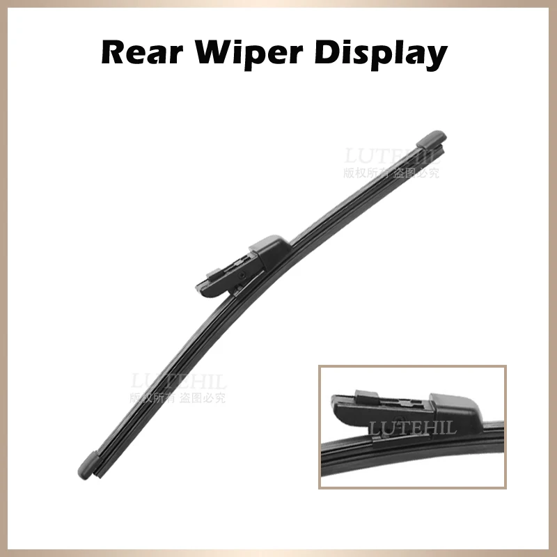 Wiper Front & Rear Wiper Blades Set For VW Polo 6R Hatchback 2009-2017 2010 2011 2012 Windshield Windscreen Window 24\