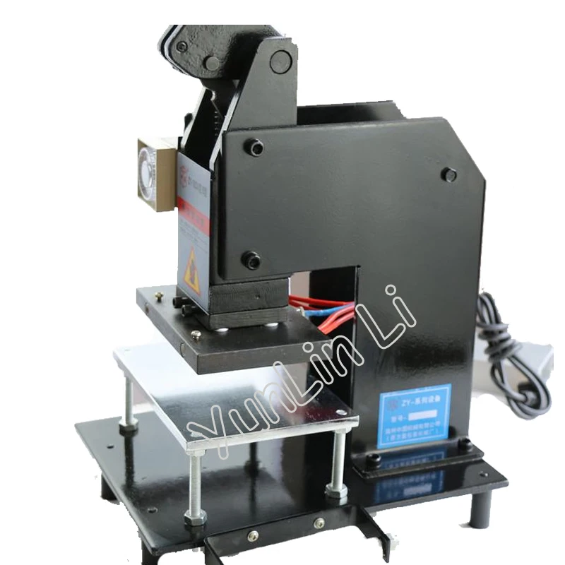 Hot Stamping Machine 150*100mm Manual Leather Embossing Machine Hot LOGO Marking Machine Bronzing Machine 220V