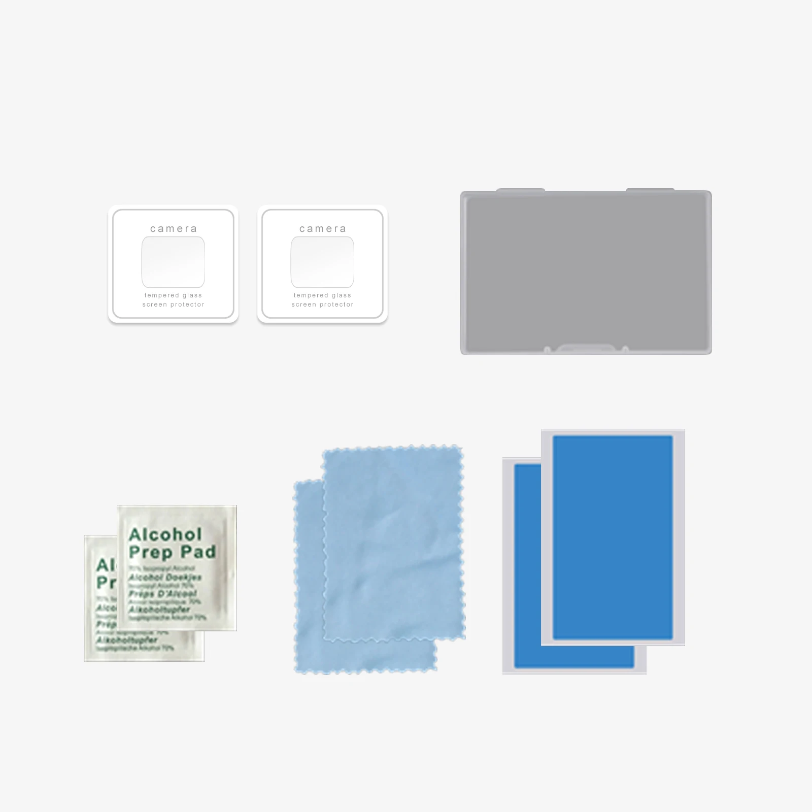 2PC ชุดเลนส์กระจกนิรภัยหน้าจอป้องกันฟิล์มสำหรับ DJI Mavic Air2S Drone กล้องอุปกรณ์เสริม