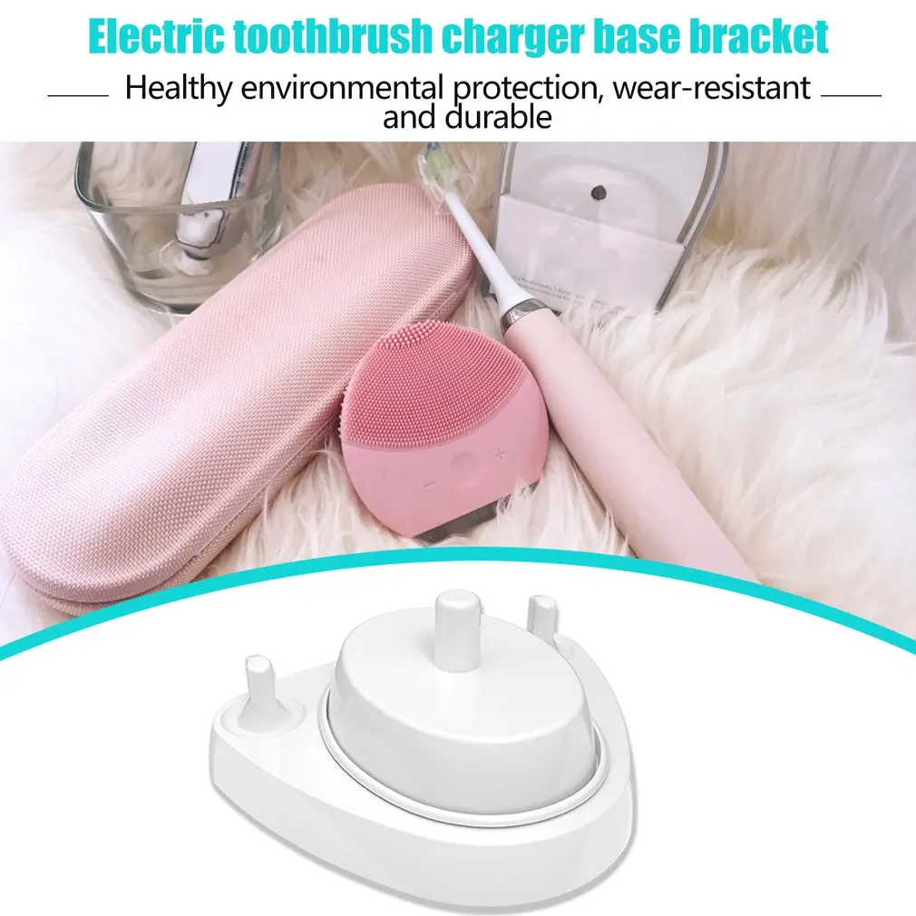 Untuk Braun untuk Oral B Tempat Dasar Sikat Gigi Elektrik Tempat Kepala Sikat Gigi Tempat Kepala Pengisi Daya Sikat Gigi Dasar Kepala Sikat Gigi