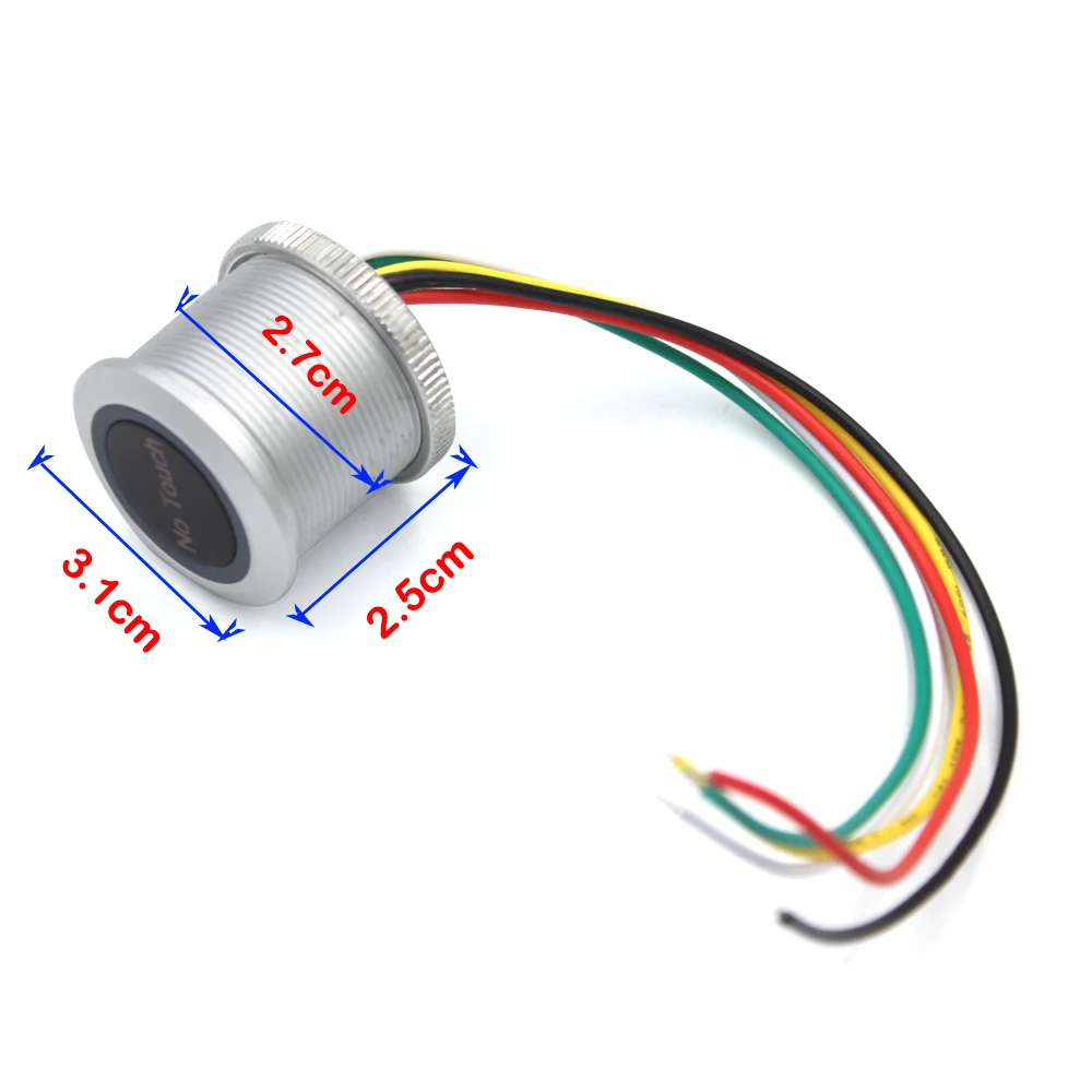 Imagem -05 - Botão de Liberação sem Toque 304 Ip68 à Prova Dágua Sensor Infravermelho Botão Interruptor de Saída para Controle de Acesso Abridor de Porta Aço Inoxidável