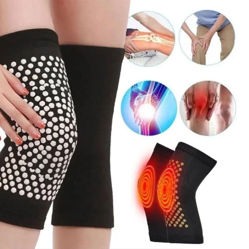 

1 Pair Self-heating Knee Pads Warm Knee Brace For Arthritis Joints Pain Relief Security Protection Kneepads Knee Support