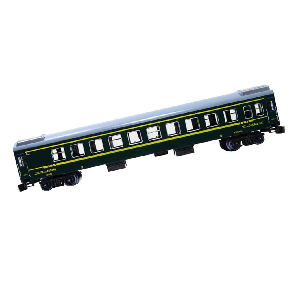 1:87 HO Scale Model Train Toy Passenger Car Locomotive Diesel Toy Gifts Kids