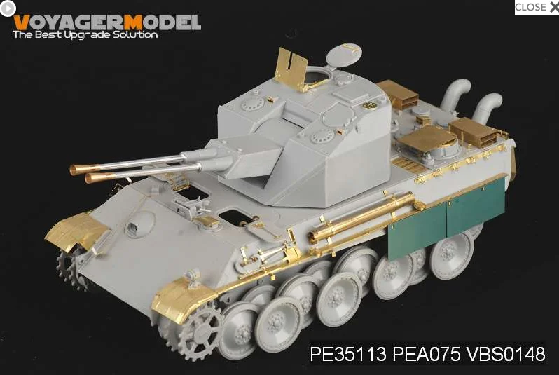 

Voyager PE35113 1/35 WWII German FlaKPanzer V COELIAN For DRAGON 9022