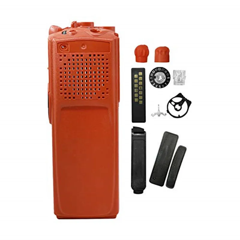 Orange Walkie-talkie Replacement Front Outer Housing Case Kit For XTS5000 Model 1 M1 Two Way Radios