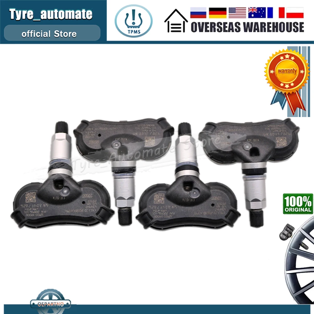 52933-2S410 Tyre Pressure Sensor TPMS FOR 2013-2015 HYUNDAI IX35 [LM] TUCSON [LM] KIA SPORTAGE [SL] 433MHz 529332S410 529333M000