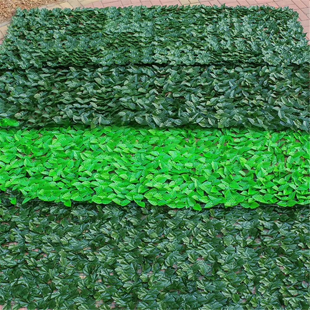 Artificial Privacy Panels Topiary Hedge Plant UV Protection Privacy Screen Garden Fence for Indoor Outdoor Backyard Home Decor