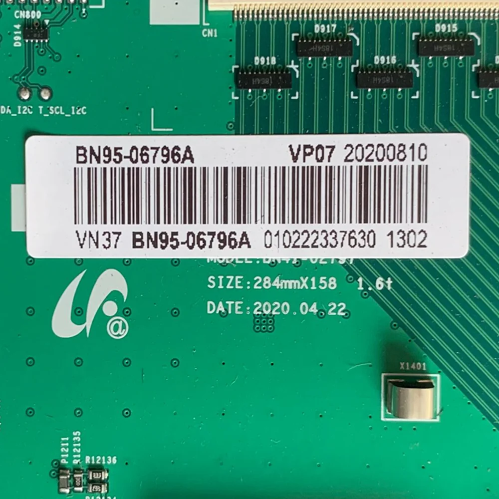 Placa lógica de boa qualidade BN41-02797A BN95-06796A para qa55q700taj qa55q700tajxxz qe55q700tatxxu T-CON placa lvds