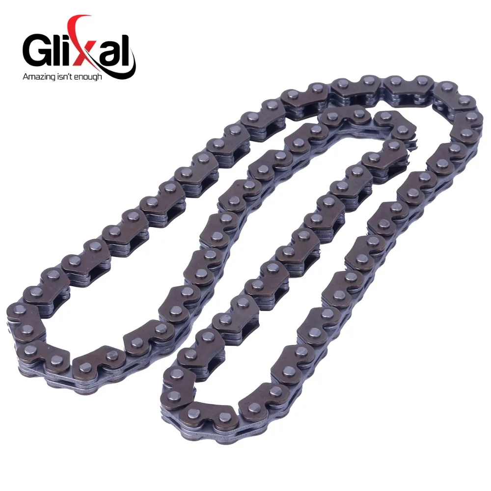 Glixal 82 Linki Łańcuch rozrządu do GY6 50cc 139QMB 139QMA Skutery z silnikiem Motorower ATV Gokart