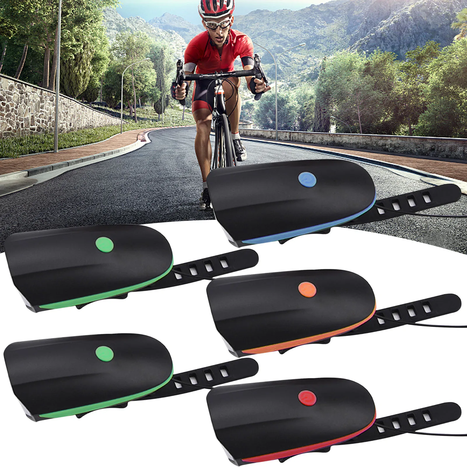 Waterproof LED Bicycle Lights USB Rechargeable Bicycle Light Speaker Car Cycling Headlight Taillight MTB Bike Accessaries