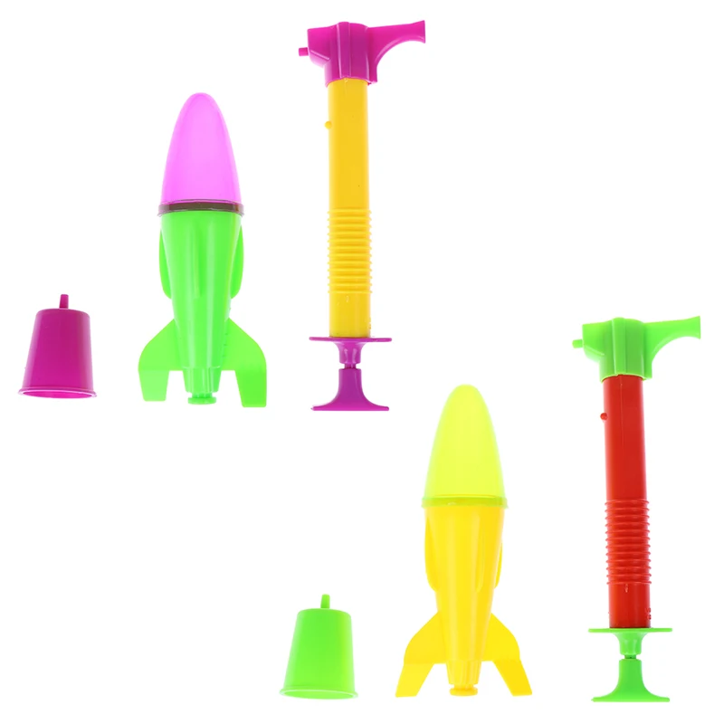 1PCS Rocket Launcher Outdoor Toy Jump Jet Launcher Water Powered Rocket Developing Intelligent STEM Physics Experiments