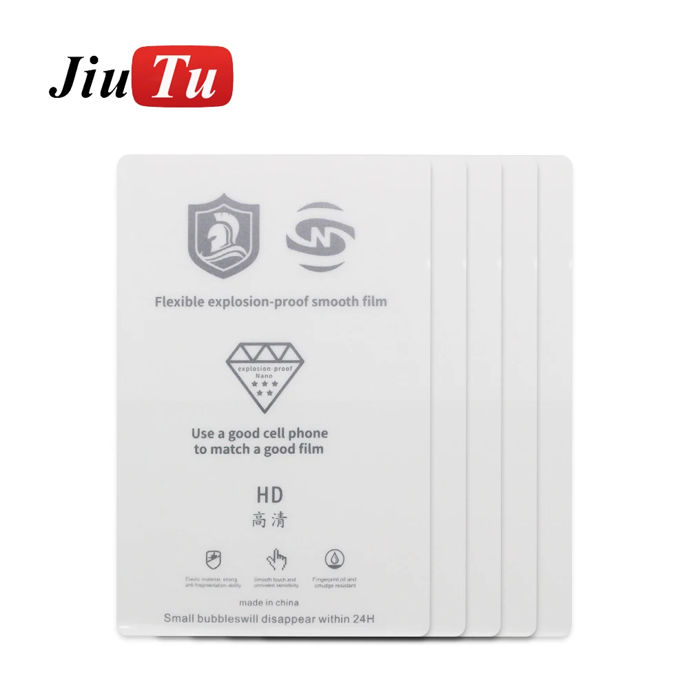 Jiutu Auto Anti-Blue Hydrogel Films For Mobile Phone Watch Tablet Front Glass Screen Protection Hydrogel Film