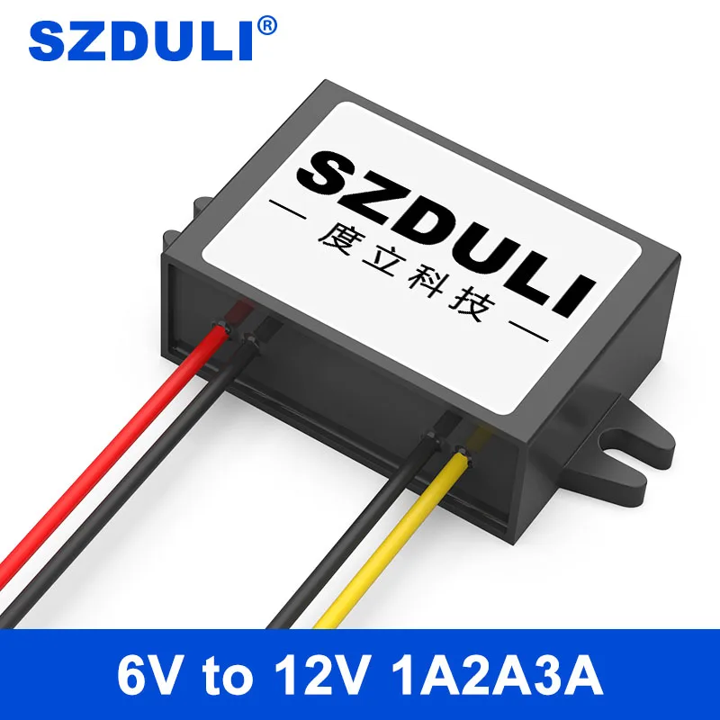 5-11V litr 12V DC zasilacz regulator konwerter 6V do 12V moduł zasilania samochodowego DC-DC transformator