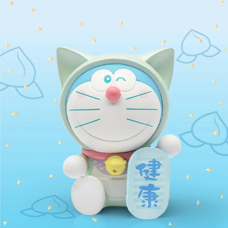 Doraemon Blind Box Toys Cat Lucky More Cartoon Anime Action Figure Surprise Box Guess Bag Model Dekoracja domu Prezent urodzinowy