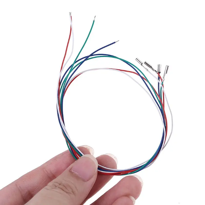 3/4PCS Universal Cartridge Phono Cable Leads Header Wires Cable For Turntable Phono Headshell Accessories