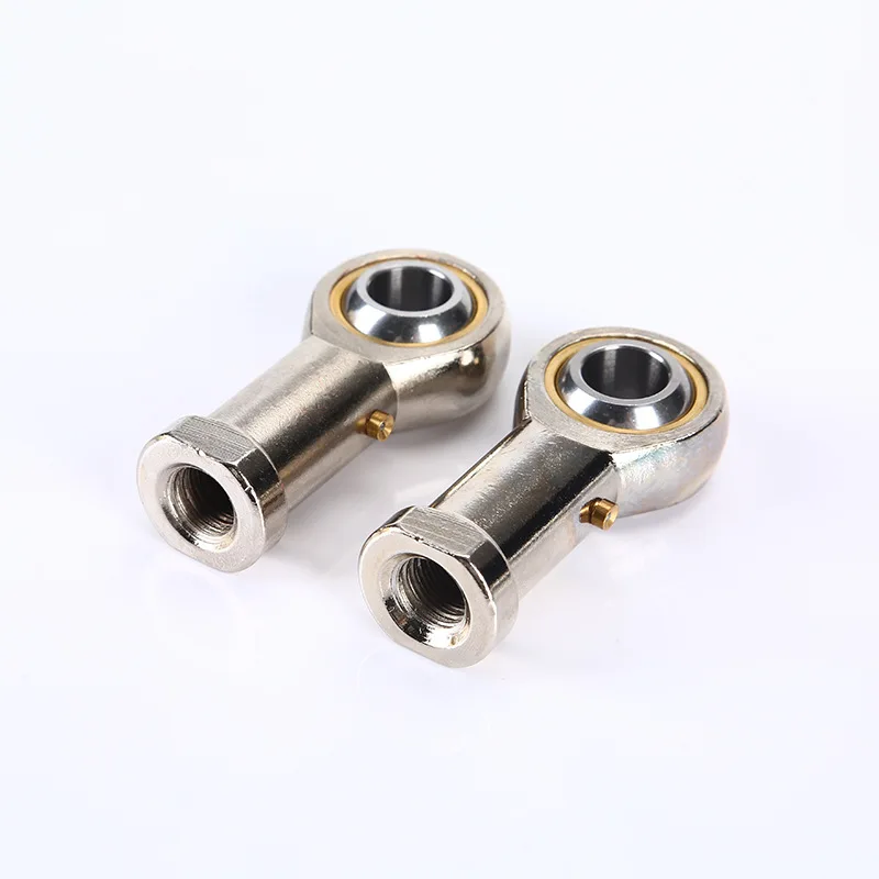 

100pcs PHS8 PHSL8 M8x1.25mm hole 8mm metric metric fish eye male left female right hand Rod Ends bearing thread ball joint