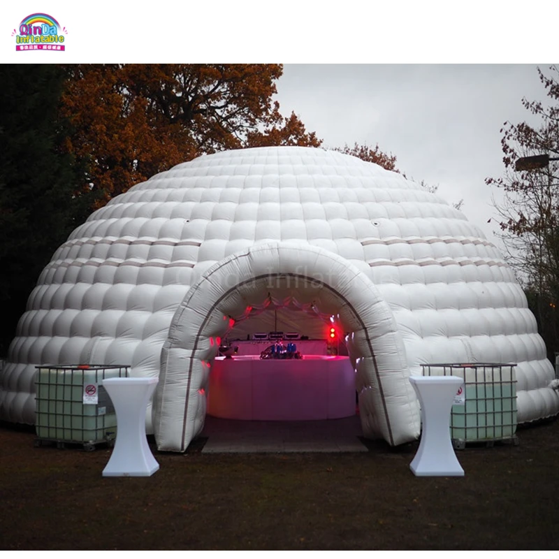 Portable Dome Camping Wedding Tent Inflatable Outdoor Event White Tent