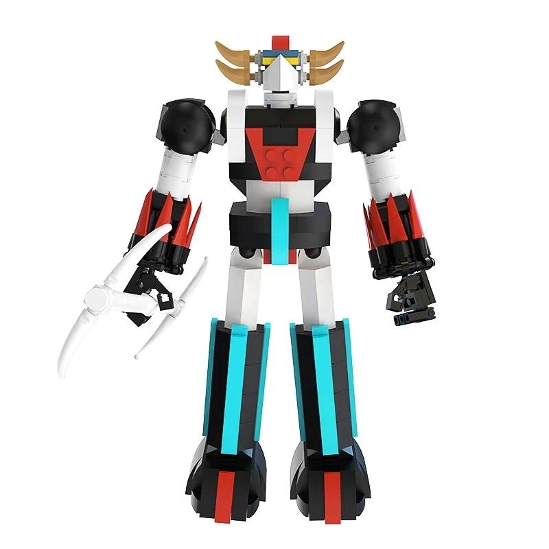 Bricklink Space Technical Mecha Robot Ideas Anime Figures Goldoraked UFO Robot Grendizer Model Building Blocks Toys For Children