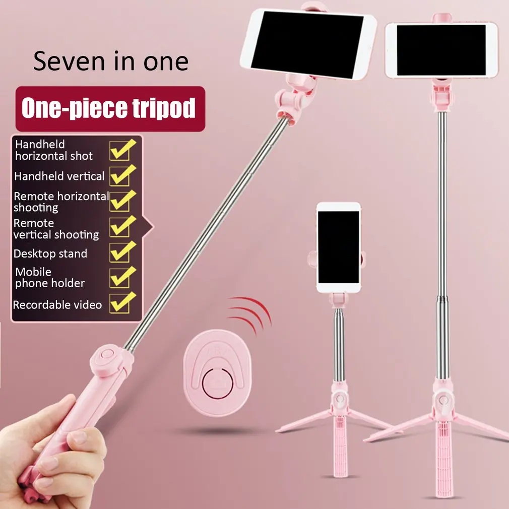 Bluetooth Selfie Stick Roreta 3 in 1 Wireless Foldable Mini Tripod Expandable Monopod with Remote Control for iPhone IOS Android